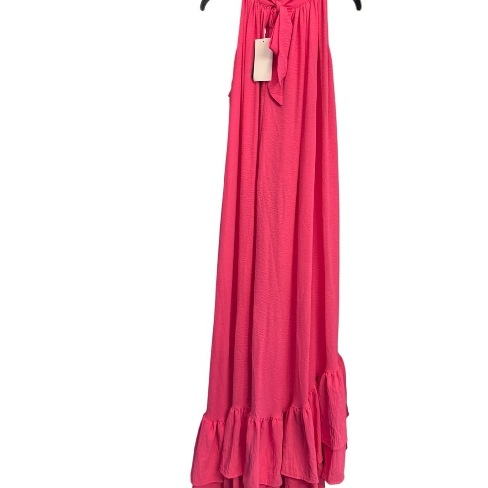 Elegant Pink Maxi Dress - Picture 9 of 9